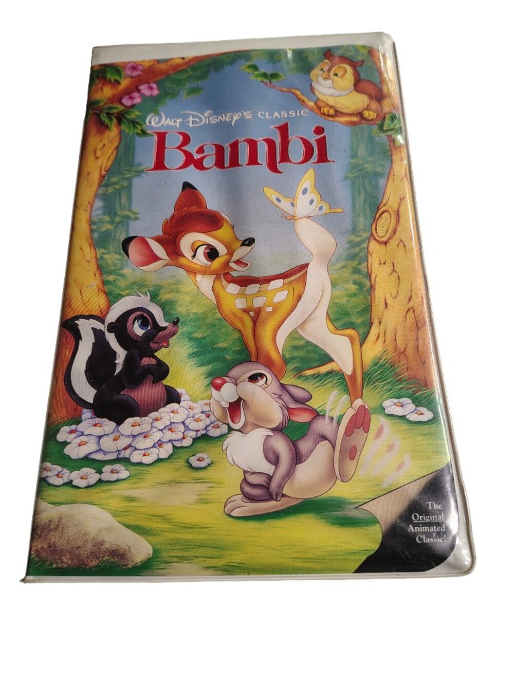 (1942) Bambi Rated G Family/Fantasy VHS Cassette Tape Black Diamond Edition